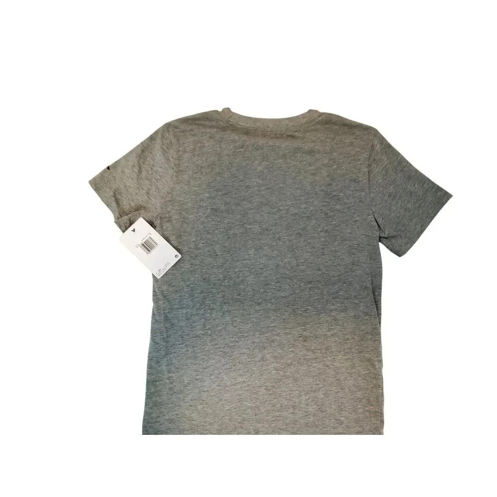 Air Jordan Since 85 Gray Graphic T-Shirt Size M Cotton Blend Crew Neck Short Sle